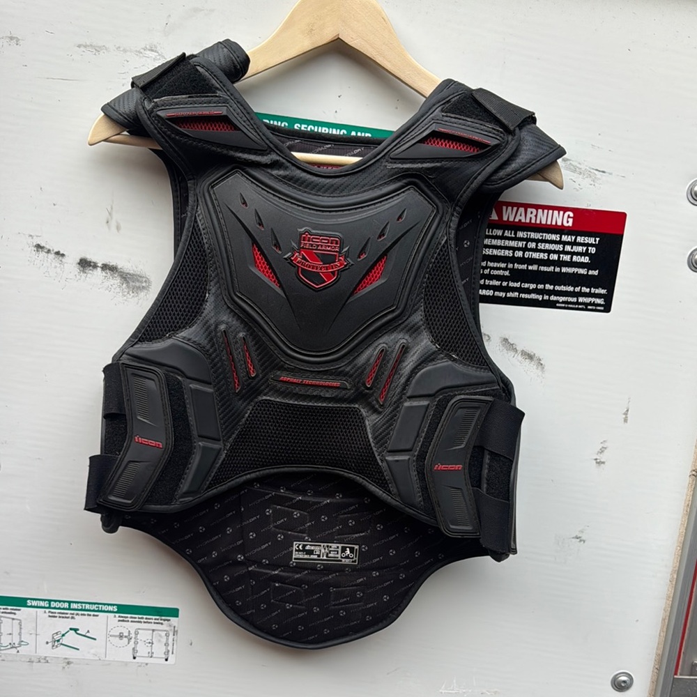 Black Protective Vest